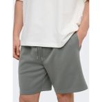 Only & Sons Erkek Belden Büzgülü Gri Şort - 22037611 - XL