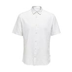 ONLY & SONS Erkek boş zaman gömleği ONSCAIDEN Slim Fit XS S M L XL XXL Mavi, Beyaz-3, S