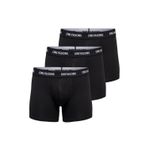 ONLY & SONS Erkek Boxer ONSFITZ SOLID BLACK TRUNK 3PACK3854 NOOS Siyah S