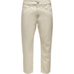 Only & Sons Erkek Ekru Açık Renk Kot Pantolon Onsavi Jeans - 22025098 - 28 / 30