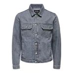 Only & Sons Erkek Geniş Yaka Kot Ceket - 22032036