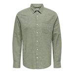 ONLY & SONS Erkek gömleği 22031804, Swamp, XL