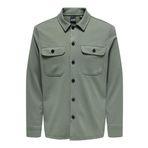 ONLY & SONS Erkek gömlek, Gri (Castor Gray), XL
