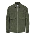 Only & Sons Erkek Gömlek ONSALP Gömlek, Gri (Castor Gray), L