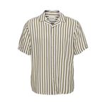 ONLY & SONS Erkek Gömlek ONSWAYNE LIFE SS VISCOSE SHIRT NOOS Koyu Bej M