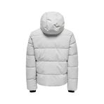 Only & Sons Erkek Kapüşonlu Mont, Beyaz, S Beden