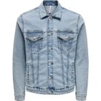 Only & Sons Erkek Kot Ceket Onscoın L. Blue 4334 Jacket 22024334 - M - Light