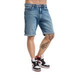 ONLY & SONS Erkek kot şort, mavi (medium denim blue), XL