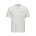ONLY & SONS Erkek Onsdawson Reg SS Polo Tişört Vd, Cloud Dancer., L