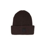 ONLY & SONS Erkek ONSEDGAR HEAVY KNIT LONG BEANIE 8077 Şapka, Koyu Kahve, ONE SIZE