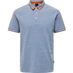 Only & Sons Erkek Onsfletcher Polo Yaka %100 Pamuk T-Shirt 22024827 Mavi
