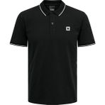 Only & Sons Erkek Onsfletcher Polo Yaka %100 Pamuk T-Shirt 22024827 Siyah - XL