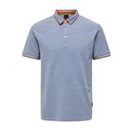 ONLY & SONS Erkek Onsfletcher Slim Ss Polo Noos Polo Tişört, mavi (medium denim blue), M
