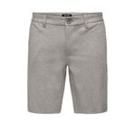 Only & Sons Erkek Onsmark Arka ve Yan Cepli Şort 22024956 Bej L