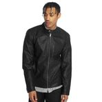 Only & Sons Erkek ONSMIKE PU RACER JACKET OTW VD Dış Giyim, Siyah, L