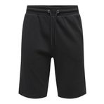 ONLY & SONS Erkek ONSNEIL LIFE SWEAT SHORTS NOOS Şort, Black , XL