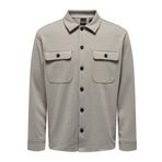 ONLY & SONS Erkek Onsnewkodyl Overshirt Sweat Noos uzun kollu gömlek, Vintage haki/desen: melanj, L