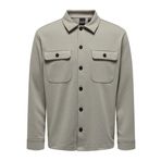 ONLY & SONS Erkek Onsnewkodyl Overshirt Sweat Noos uzun kollu gömlek, Vintage haki/desen: melanj, XL