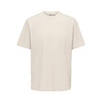Only & Sons Erkek ONSNOBLE RLX SS TEE NOOS Rahat Kesim Kısa Kollu Tişört