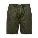 ONLY & SONS Erkek ONSTEL LIFE 0119 SHORTS NOOS Şort, Olive Night, L