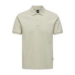 ONLY & SONS Erkek Onstray Slim Ss Polo Noos Polo Tişört, Gümüş Astar, XXL