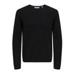 ONLY & SONS Erkek örgü kazak, Siyah, XL