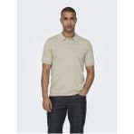Only & Sons Erkek Regular Fit Polo Yaka Bej Triko T-Shirt - 22022219 - 2XL