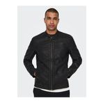 Only & Sons Erkek Siyah Deri Ceket 22012339blk