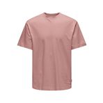 ONLY & SONS Erkek T-Shirt Onsfred Life RLX Ss Tee Noos, Ash Rose, M