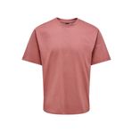 ONLY & SONS Erkek tişört ONSFRED tişört, Dusty Cedar., S