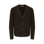 Only & Sons Kahverengi Erkek V Yaka Rahat Hırka ONSFRAME RLX CARDIGAN KNIT