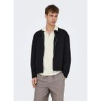 Only & Sons Kırık Beyaz Erkek Kazak 22028606 Onswyler Lıfe Zıp Polo Knt