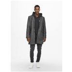 Only & Sons Koyu Gri Erkek Mont 22016665 ONSALEX 12 ROLL NECK KNIT