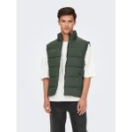 Only & Sons Melvın Lıfe Puffer Vest Otw Vd Erkek Haki Mont 22022232-03
