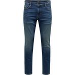 Only & Sons Normal Bel Dar Koyu Mavi Erkek Denim Pantolon Onsloom Slım One Dmbd 6817 Taı Dnm - 32 - 30
