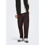 Only & Sons Normal Bel Rahat Kahve Erkek Chino Pantolon Onscoıl Tapered 0298 Strıng Pant Fr, 32-32