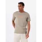 Only & Sons O Yaka Baskılı Açık Yeşil Erkek T-Shirt Onsfaruk Reg Ss Tee Cs
