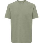 Only & Sons Only&sons Onskıan Lıfe Reg Seersuck Yeşil Erkek Kısa Kol T-Shirt - M