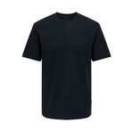 Only & Sons Onsarme RLX SS TEE Siyah Erkek T-shirt