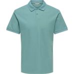 Only & Sons Onsben Reg Ss Polo Shırt Noos Erkek Gri T-Shirt - 22035825 - XL