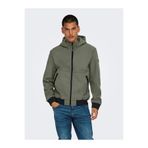Only & Sons Onsbowıe Softshell Bomber Noos Erkek Gri Mont - 22029276
