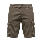 Only & Sons ONSCAM STAGE CARGO SHORTS 6689 LIFE NOOS Erkek Gray Şort - 22016689