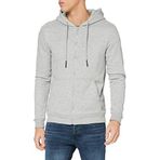 Only & Sons Onsceres Zip Thr Hoodie Sweat Noos Açık Gri Melanj Erkek Sweatshirt