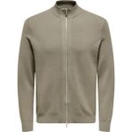 Only & Sons ONSCOOPER REG LS 12 CARDIGAN KNIT FRML Erkek Gri Hırka - 22035017
