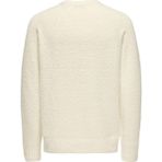 Only & Sons Onsdale Lıfe Rlx Ls Raglan Knıt Erkek Beyaz Kazak - 22035118