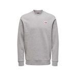 Only & Sons Onsdawson Reg Crew VD Gri Erkek Sweatshirt