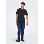 Only & Sons Onsdawson Reg Ss Polo Shirt Vd Erkek Polo T-Shirt Siyah (22036883) - Jet Black - 2XL