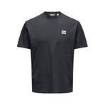 Only & Sons Onsdawson Regular Fit Kısa Kollu T-Shirt, XL, 22033190, Antrasit, Erkek