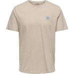 Only & Sons Onsembroidery Reg Ss Tee Erkek T-Shirt Gri (22033259)