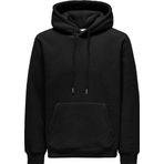 Only & Sons Onsemılıo 22030287 Siyah Kapüşonlu Teddy Kumaş Erkek Sweatshirt